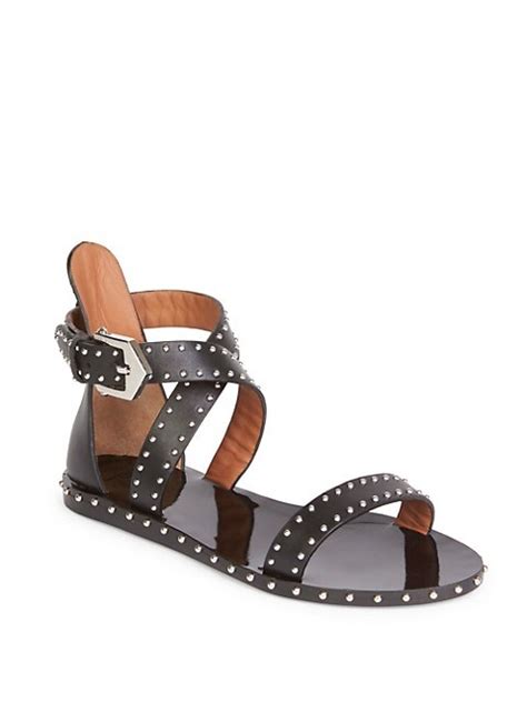 givenchy crisscross flat sandals